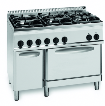 PF105GG7 10321003 (24) K Herd, Gas, 6 Brenner, Gas-Backofen, 105x70x85